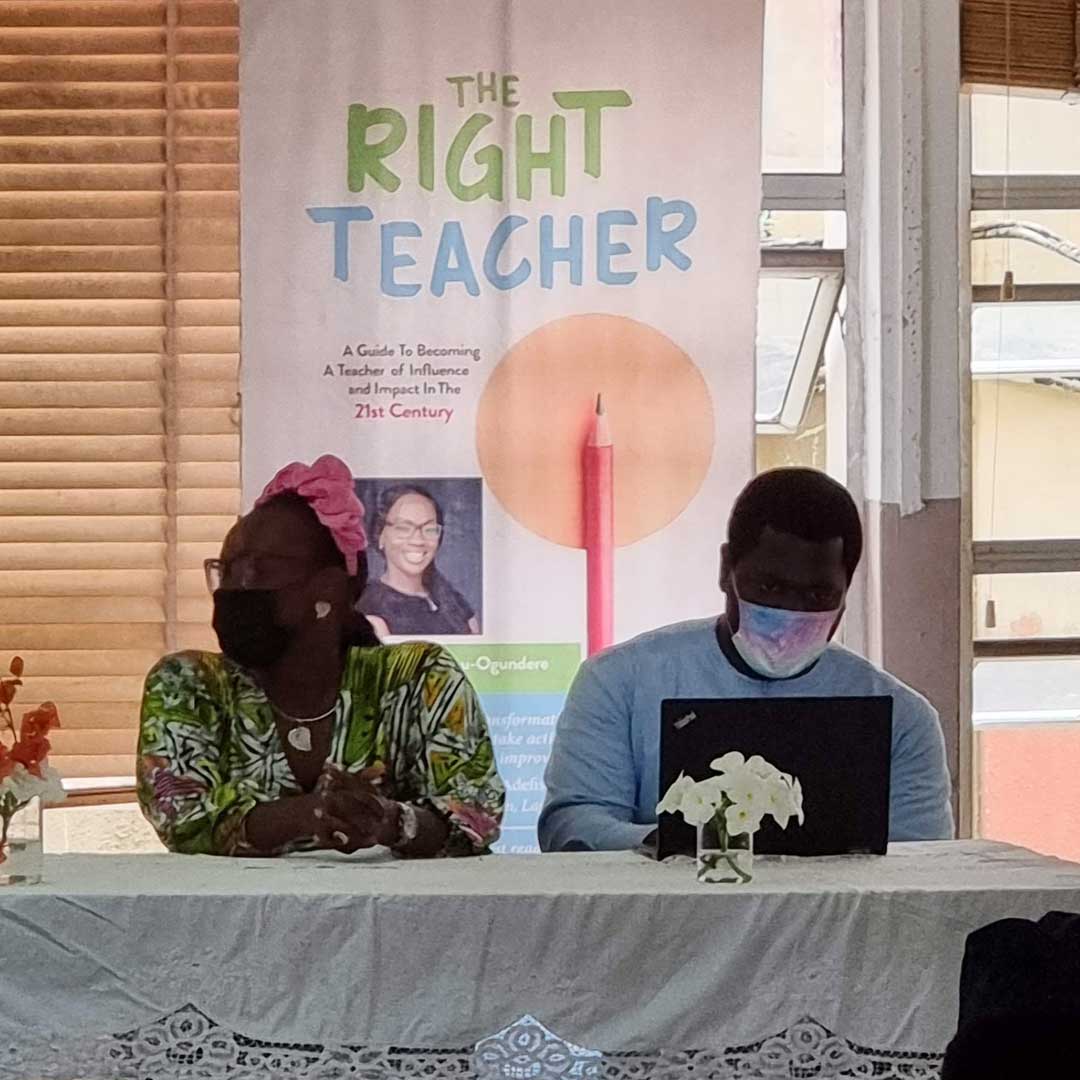 Lait Foundation - Right Teacher Training at Crescent Schools Victoria Island Lagos September 2021